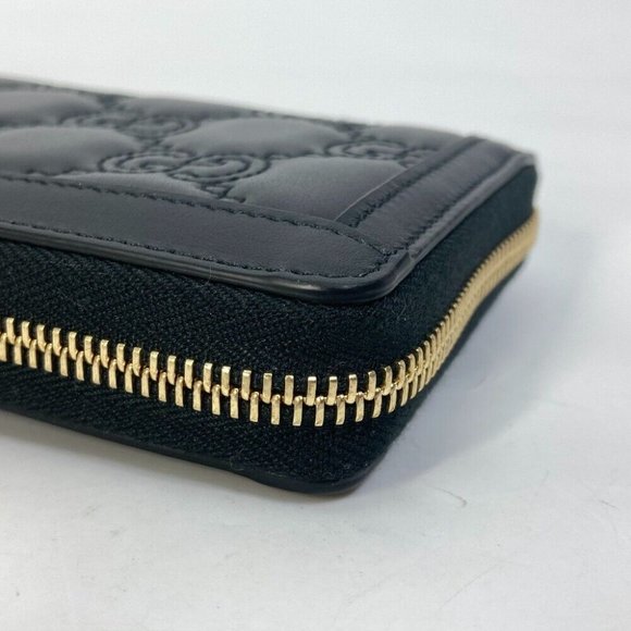 GUCCI GG Matelasse Zip Around Long Wallet - Picture 7 of 16
